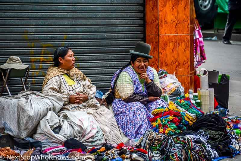 bolivian cholitas