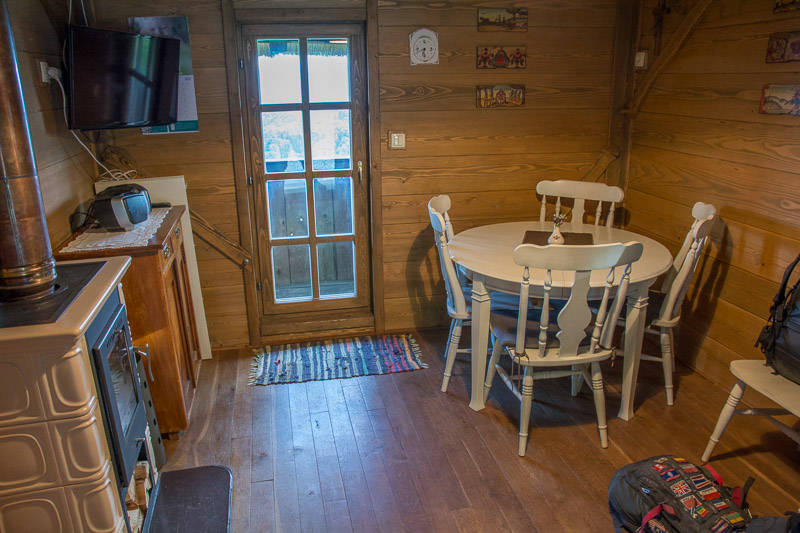 inside the cottage